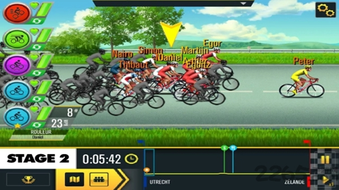 环法自行车赛修改版